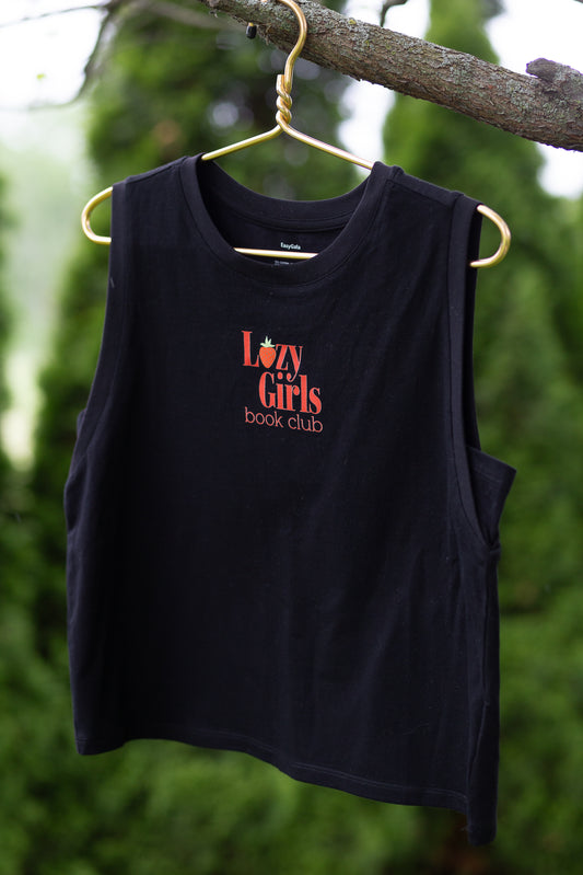 LGbc STRAWBS- Cropped Muscle Tank