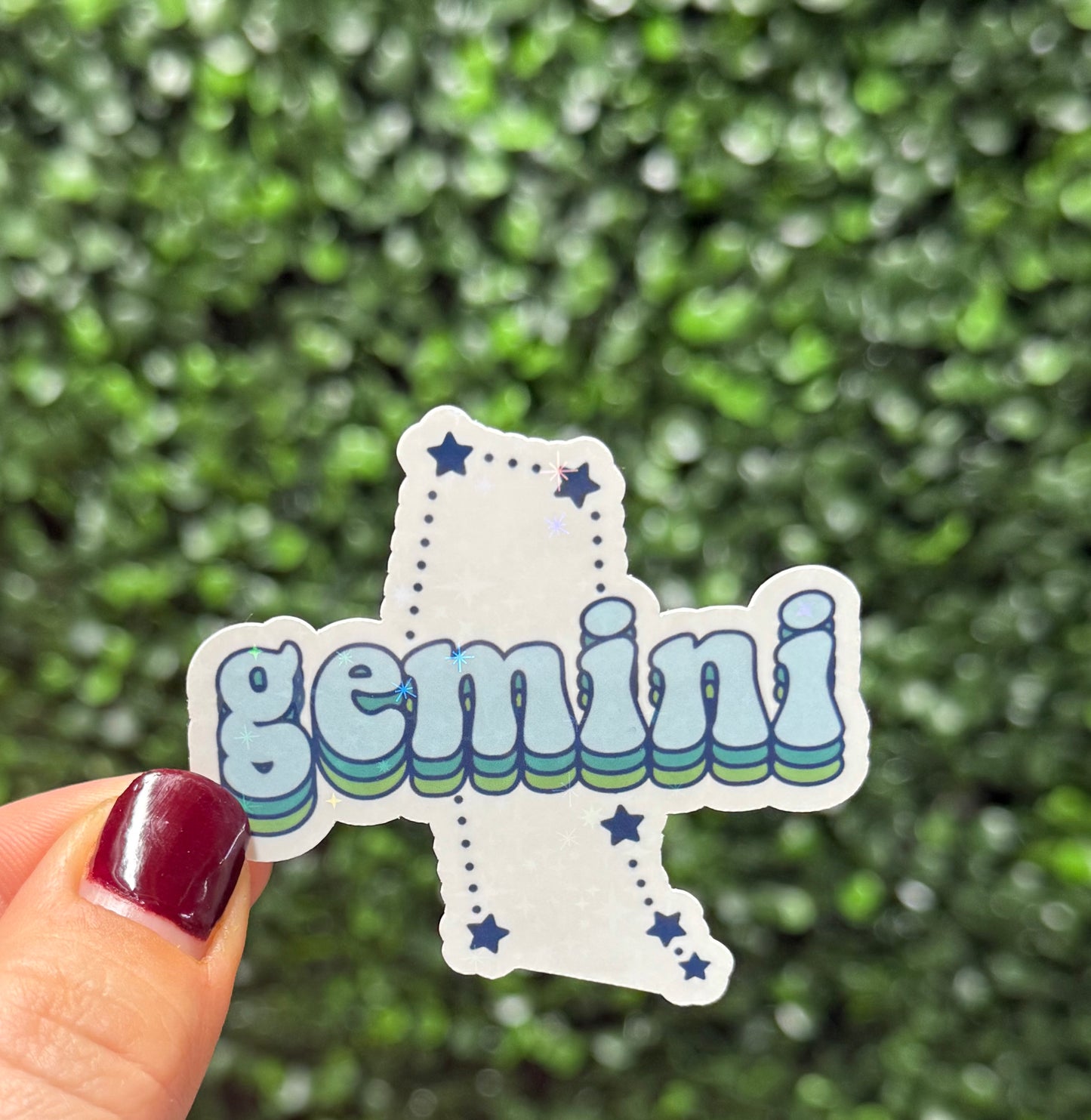 GEMINI ZODIAC STICKER