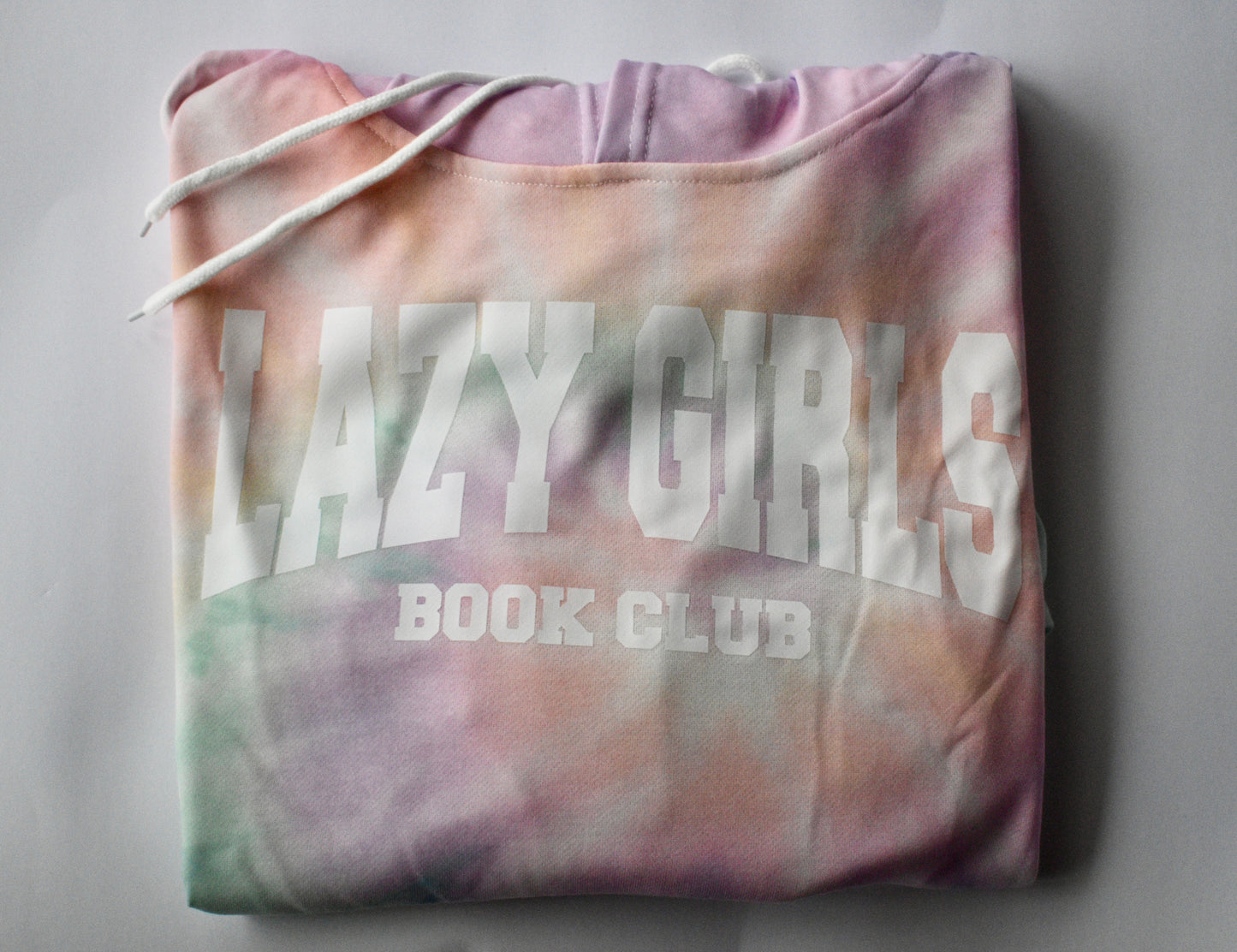 Lazy Girls Lightweight Tie-dye Hoodie