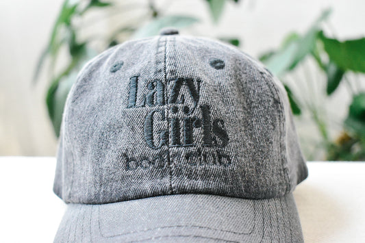 LG Book Club Black Wash Hat