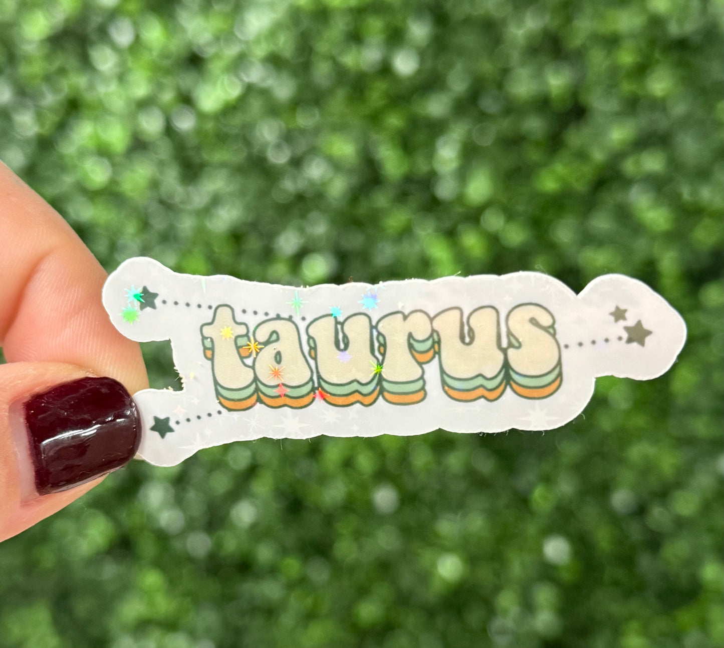 TAURUS ZODIAC STICKER