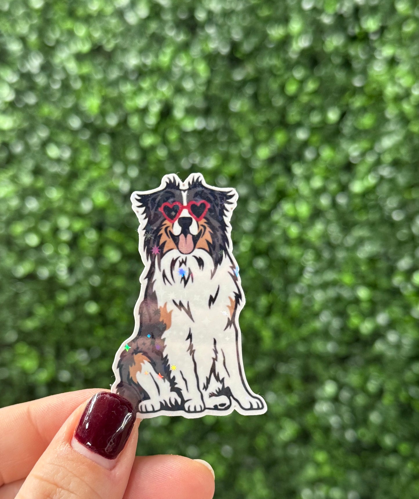 AUSSIE (black) STICKER