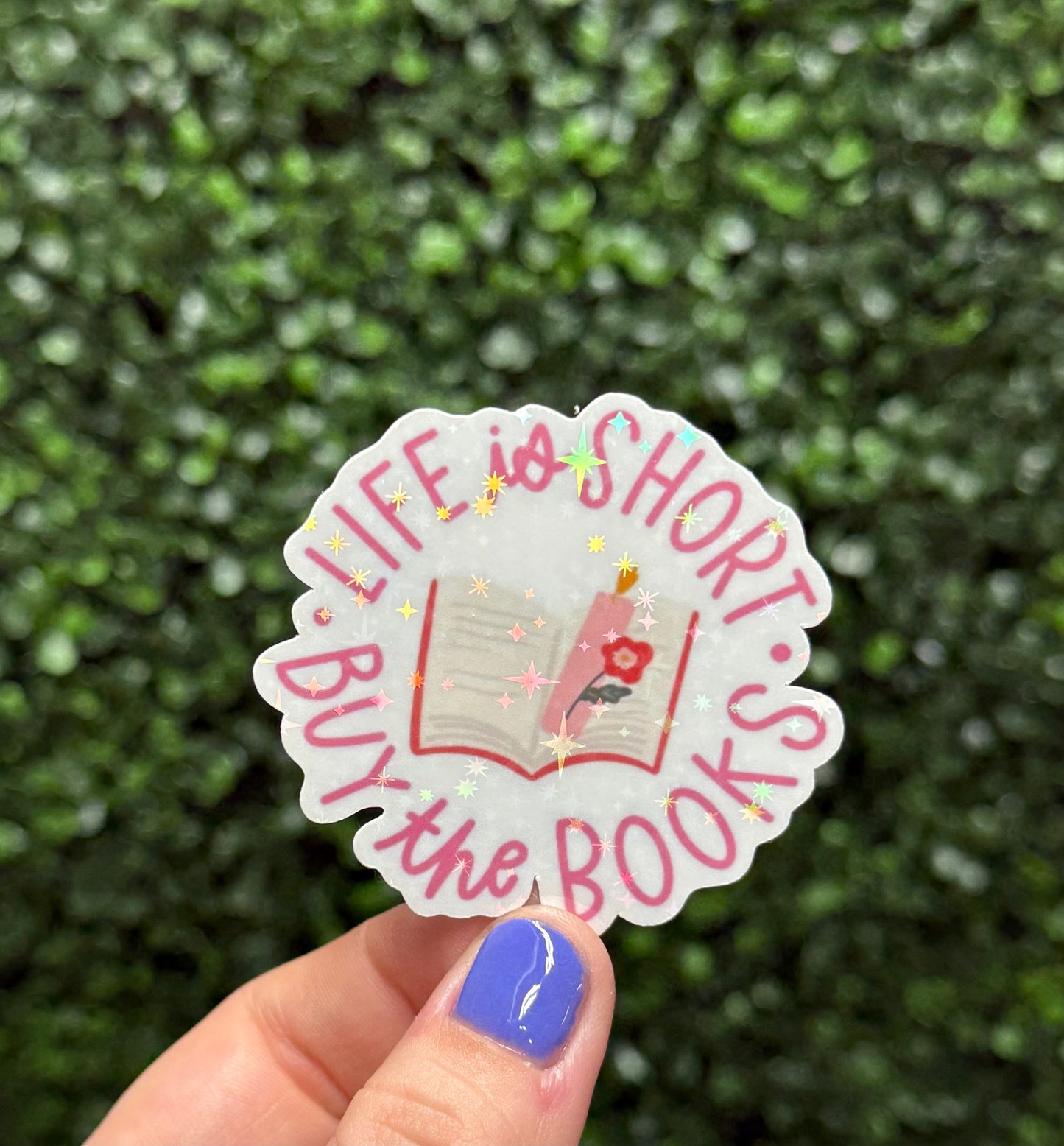 BUY THE BOOK STICKER