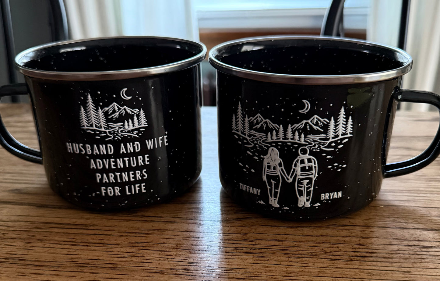 CUSTOM ADVENTURE PARTNER NAME MUG