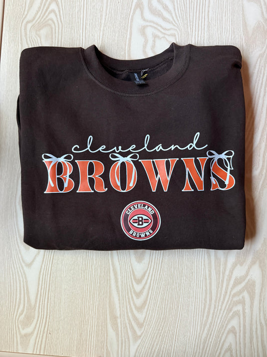 SALE (size XL) Cleveland Browns Crewneck Sweatshirt