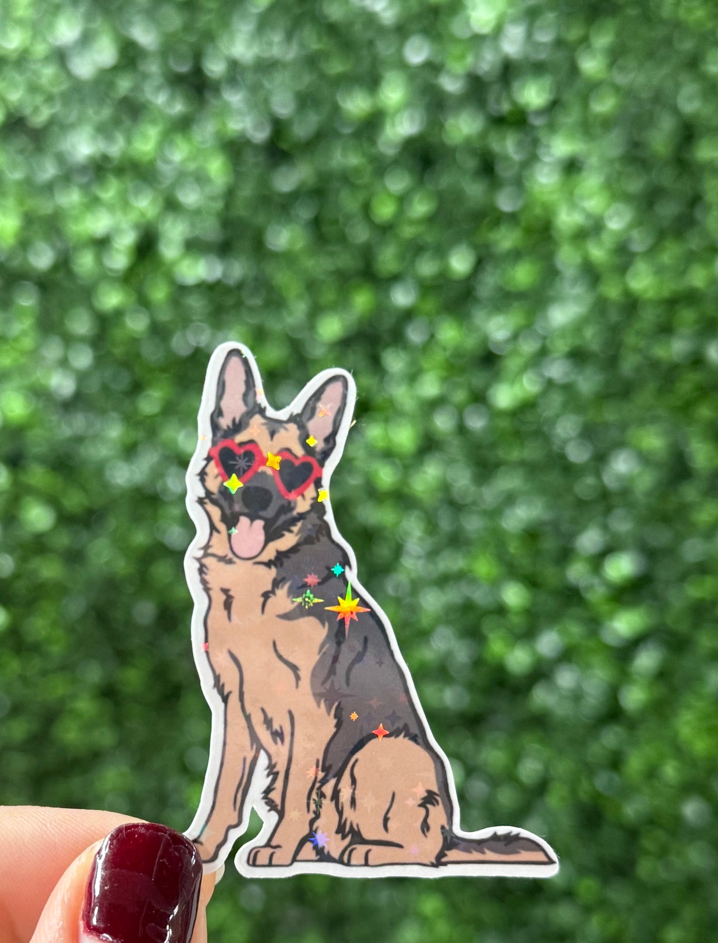 GERMAN SHEPHERD STICKER