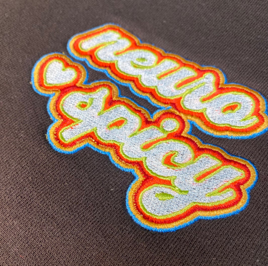 Neurospicy Embroidered Crew