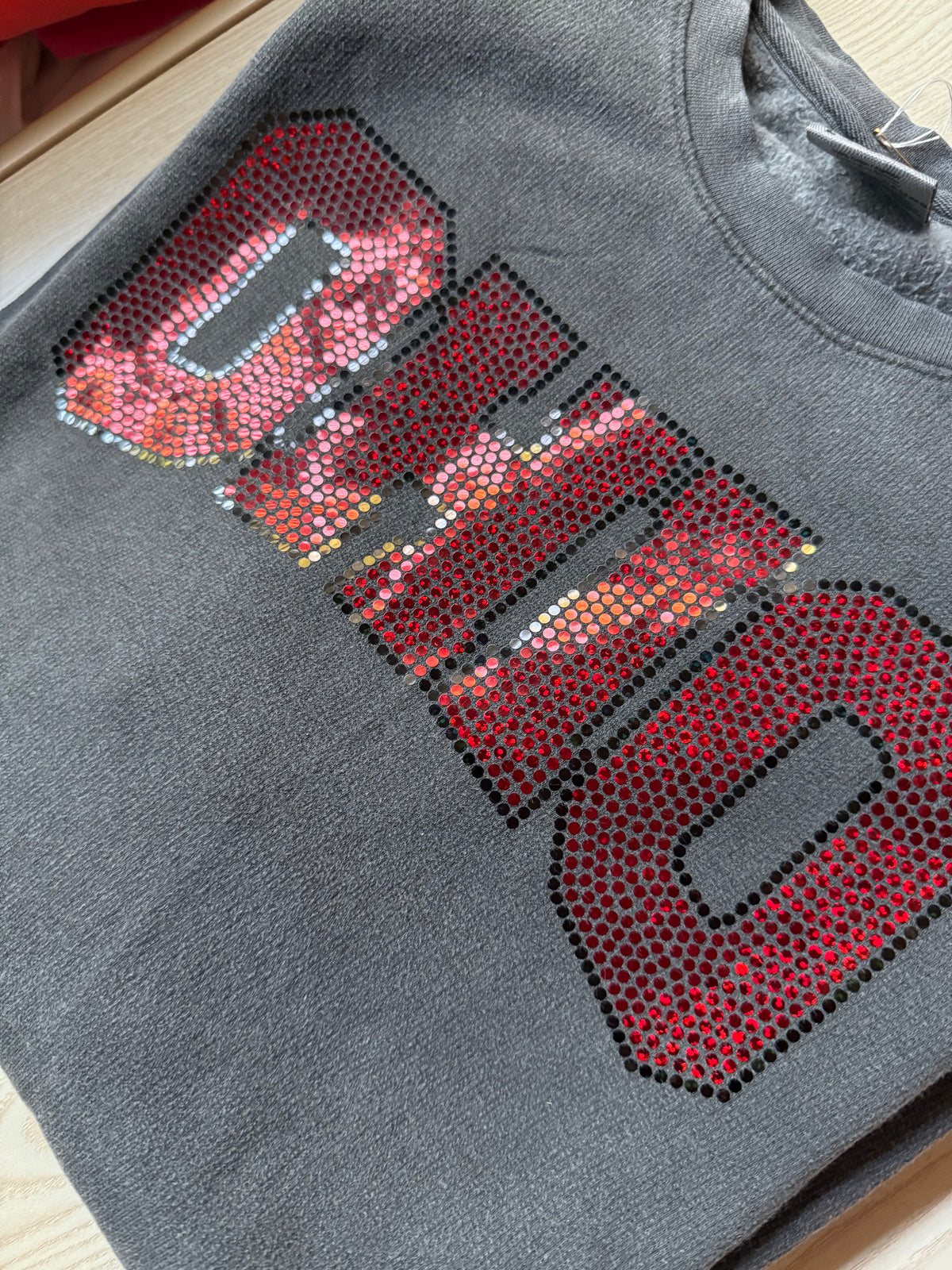 SALE (size L) Sparkle OHIO Comfort Colors Crew