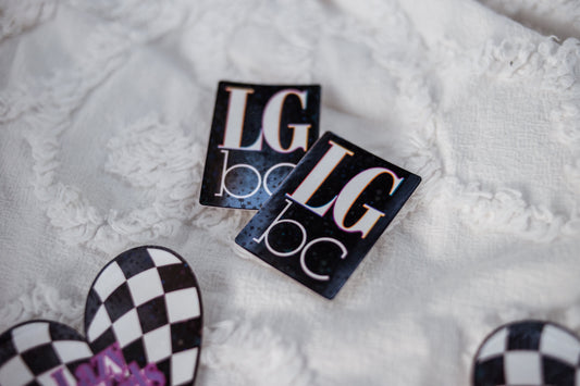 LGbc color logo HOLO STICKER