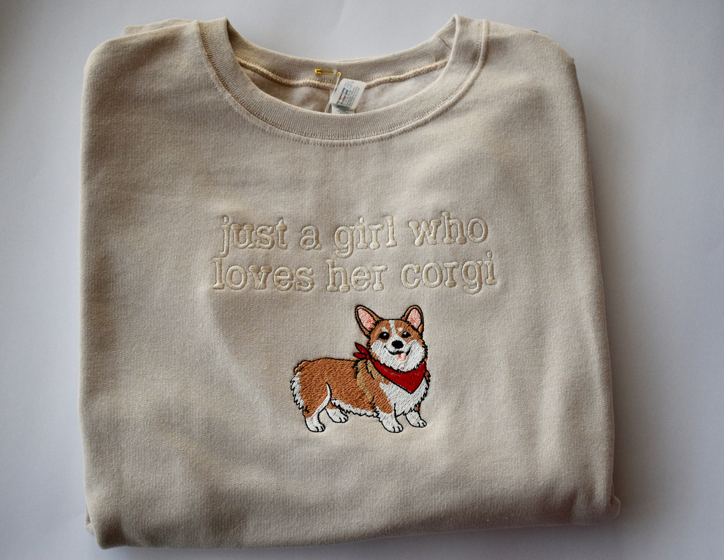 JUST A GIRL- CORGI (EMB)