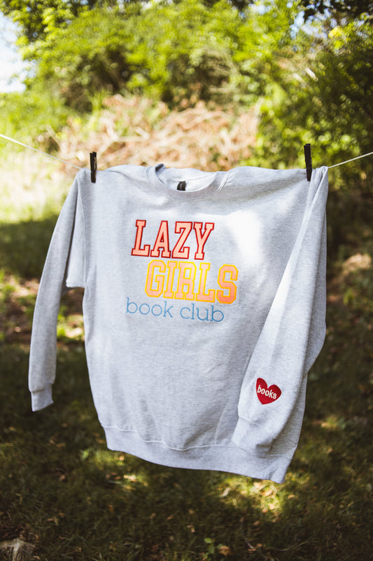 Lazy Girls Coral Glitter Appliqué