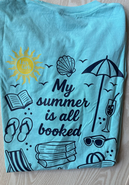 SALE (size 2X) LGbc Summer Drop Booked Tee