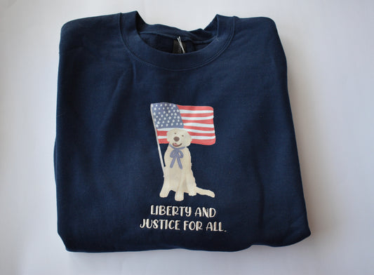 LIBERTY AND JUSTICE EMB