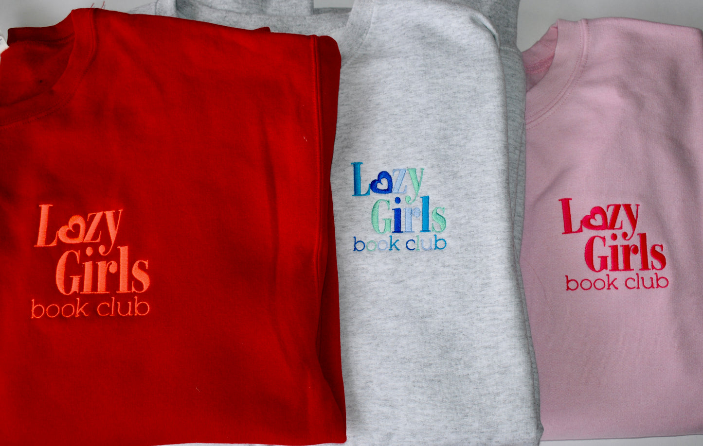 LGbc The Christina EMBROIDERED CREW