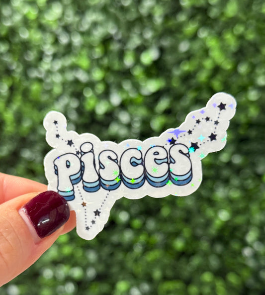 PISCES ZODIAC STICKER