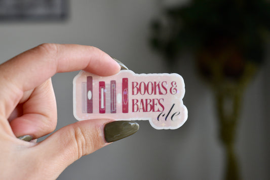 Books&Babes STICKER
