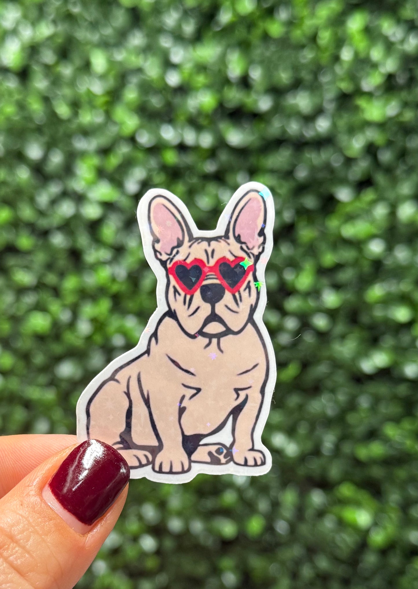 FRENCHIE (tan) STICKER