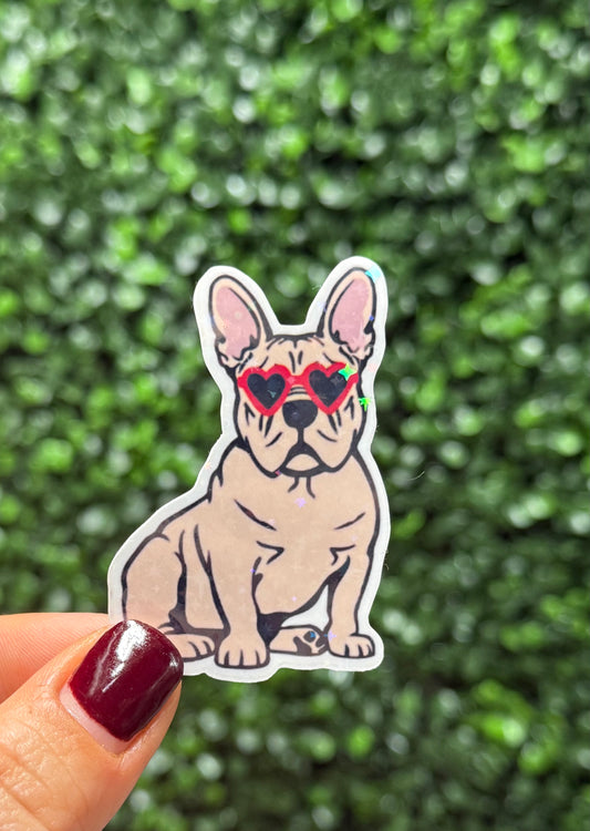 FRENCHIE (tan) STICKER
