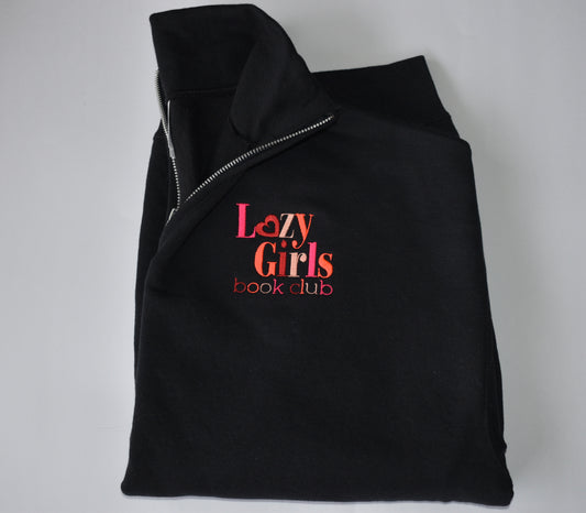 LGbc The Christina EMBROIDERED QUARTER ZIP