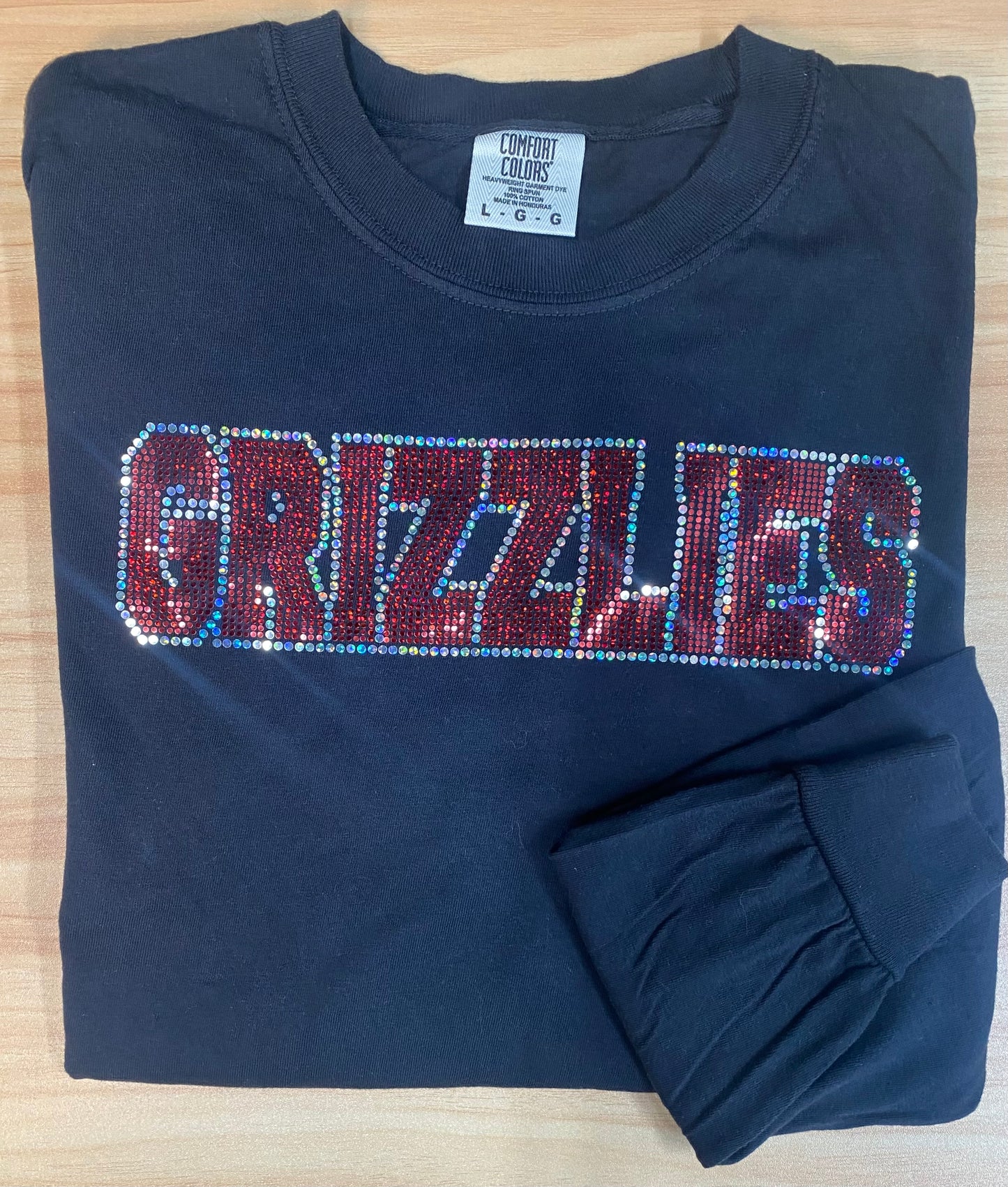 GRIZZLIES Sparkle TEE (Black)