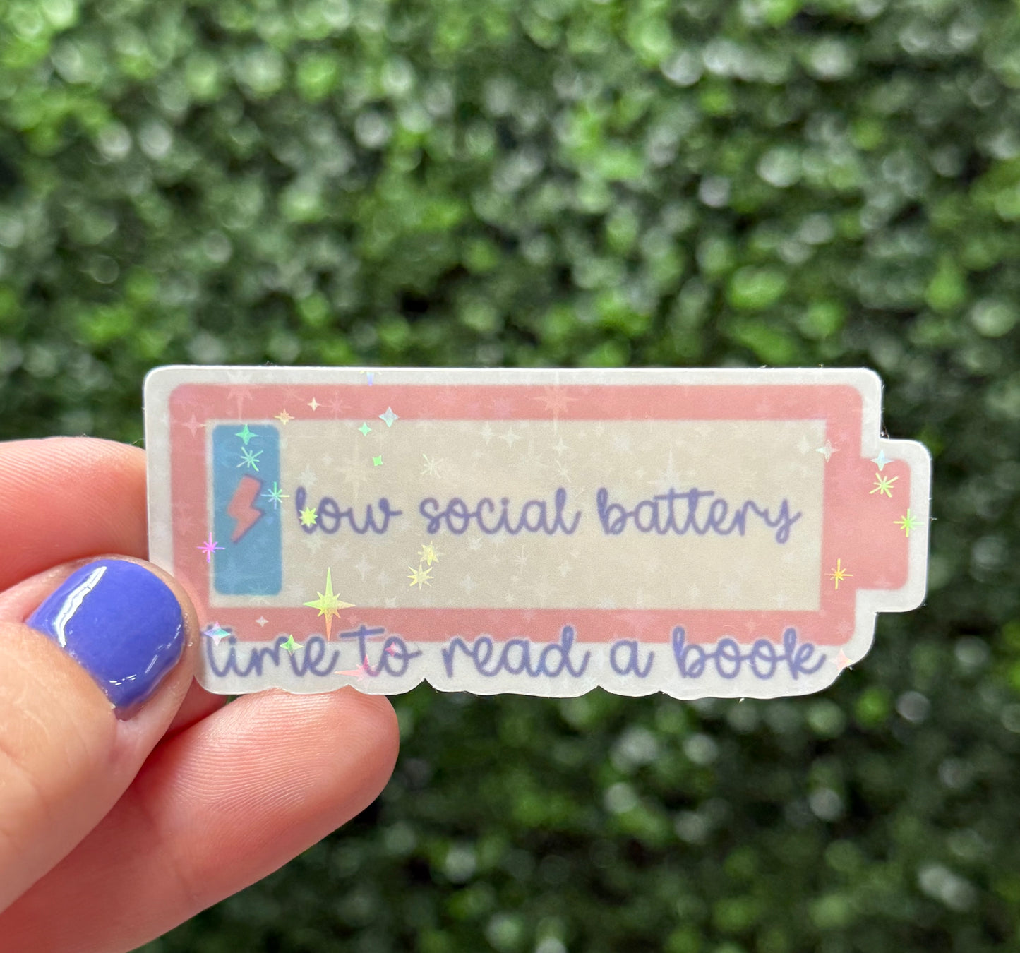 BATTERY STICKER