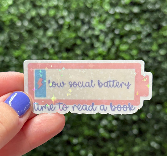 BATTERY STICKER