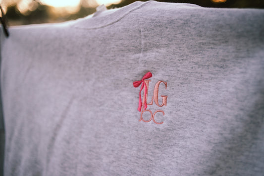 LGbc EMBROIDERED BOW LOGO