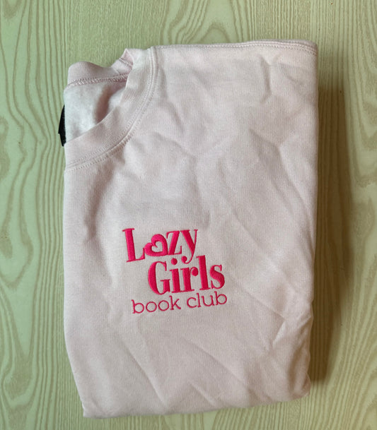 SALE (size L) LGbc EMB Logo Crewneck