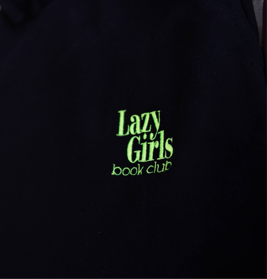 Lazy Girls EMBROIDERED LOGO HOODIE