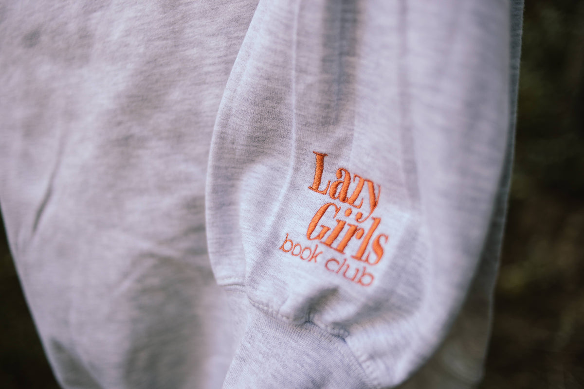 Spooky Season Appliqué Crew- Ash