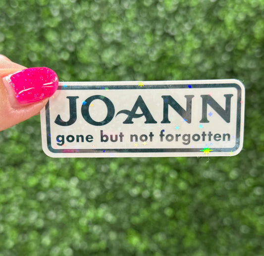 JOANN STICKER
