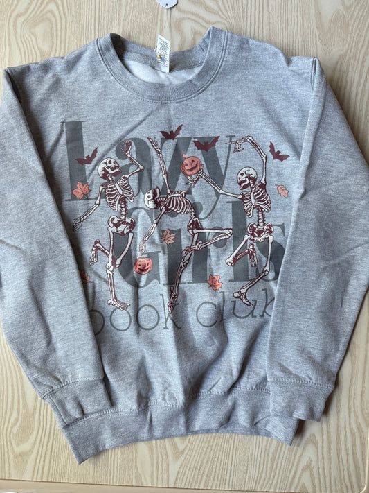 SALE (size M youth) LGbc TGIF HALLOWEEN Crewneck