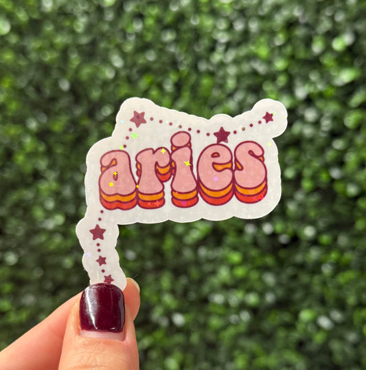 ARIES ZODIAC STICKER