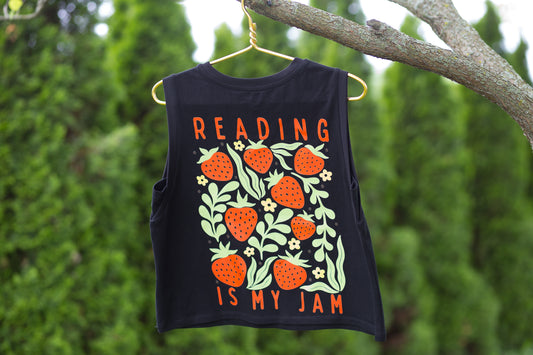 LGbc STRAWBS- Cropped Muscle Tank