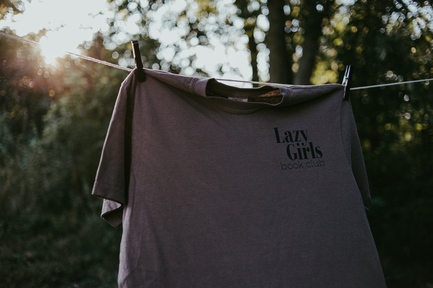 LG Book Club Tee- Espresso