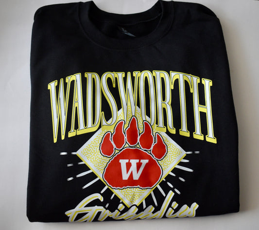 Wadsworth Grizzlies NEON RETRO