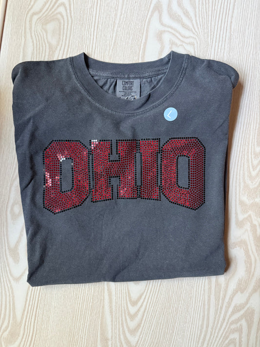SALE (size L) Sparkle OHIO Comfort Colors Tee