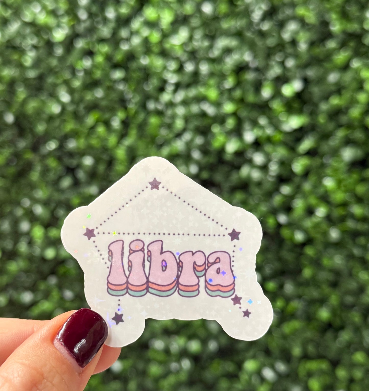 LIBRA ZODIAC STICKER