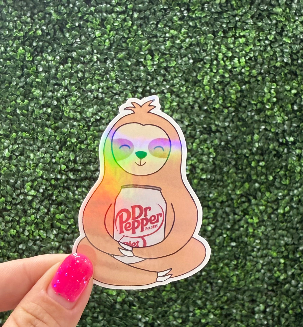 SLOTH DIET DR. PEP STICKER