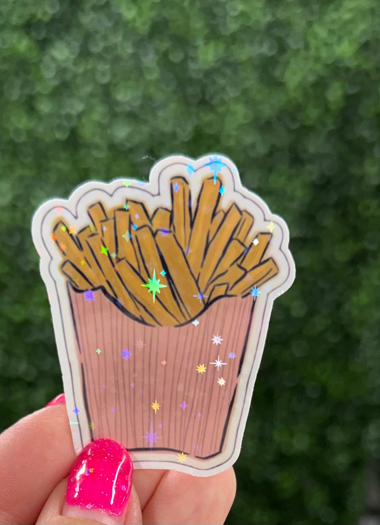 FRENCH FRIES STICKER