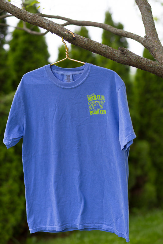 BOOK CON TEE- Flo Blue