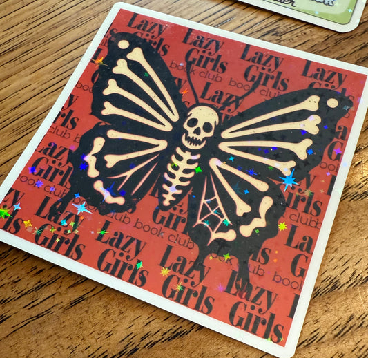 skeli butterfly LG logo sticker