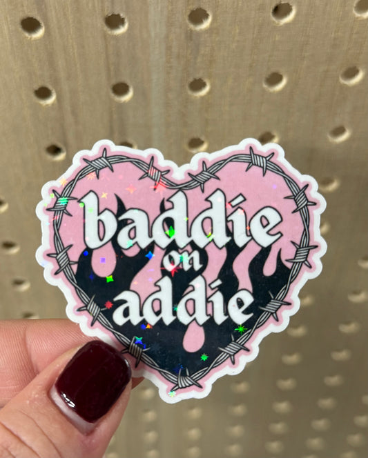 addie baddie sticker