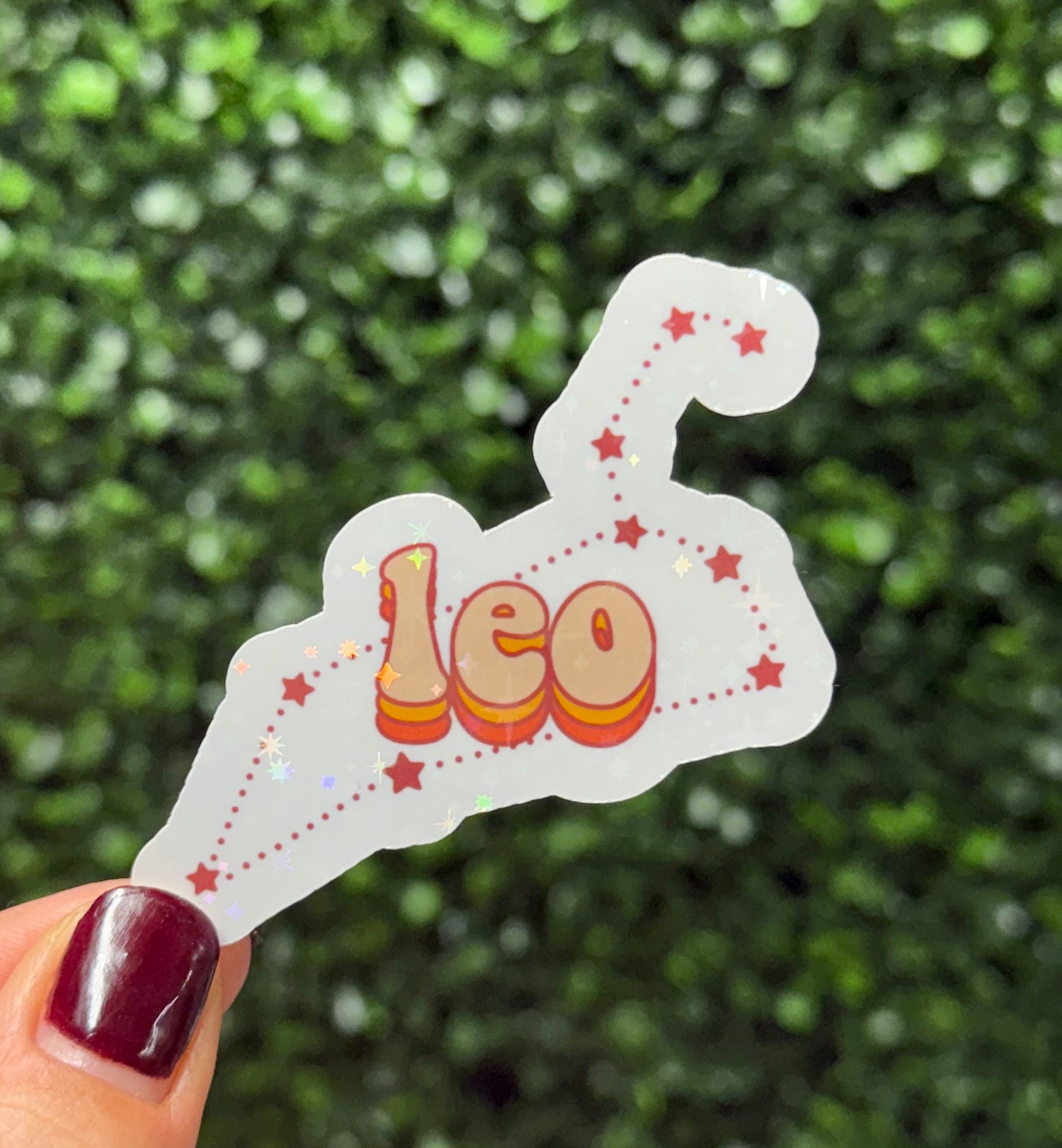LEO ZODIAC STICKER