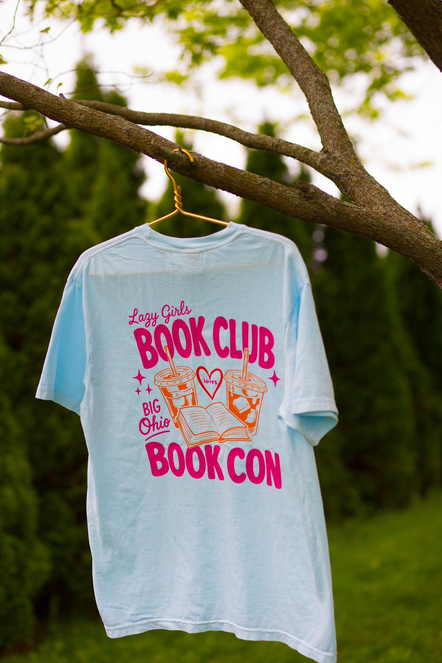 BOOK CON TEE- Chambray