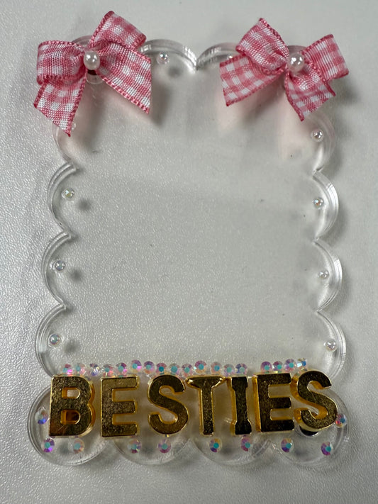 "Besties" Polaroid Frame