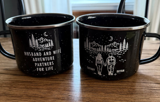 CUSTOM ADVENTURE PARTNER NAME MUG