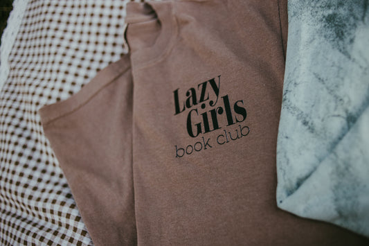LG Book Club Tee- Espresso