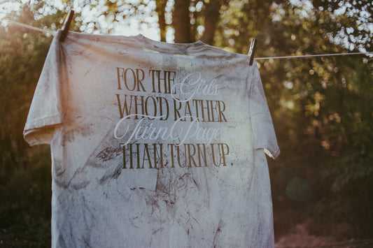 LG Book Club Tee- Fern Splash